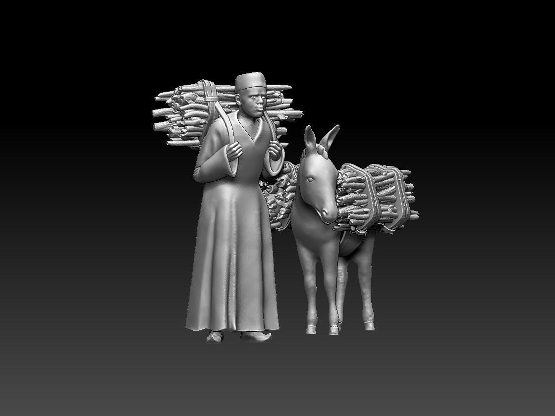 ARAB PEOPLE 3D print model_35