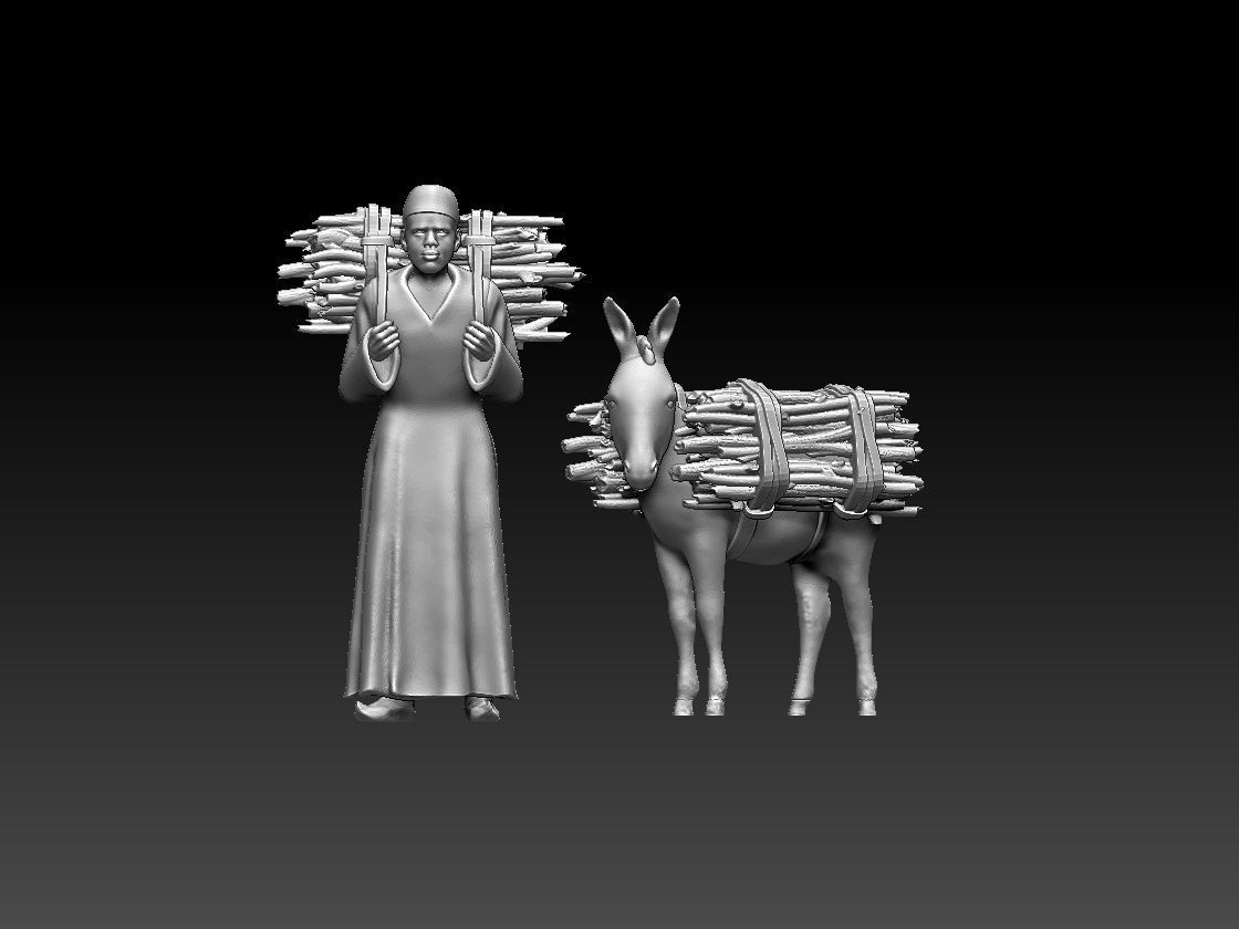 ARAB PEOPLE 3D print model_9