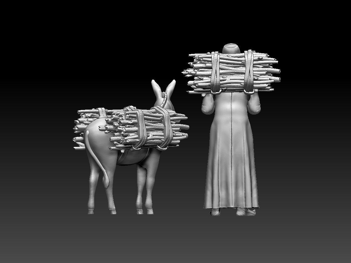 ARAB PEOPLE 3D print model_2