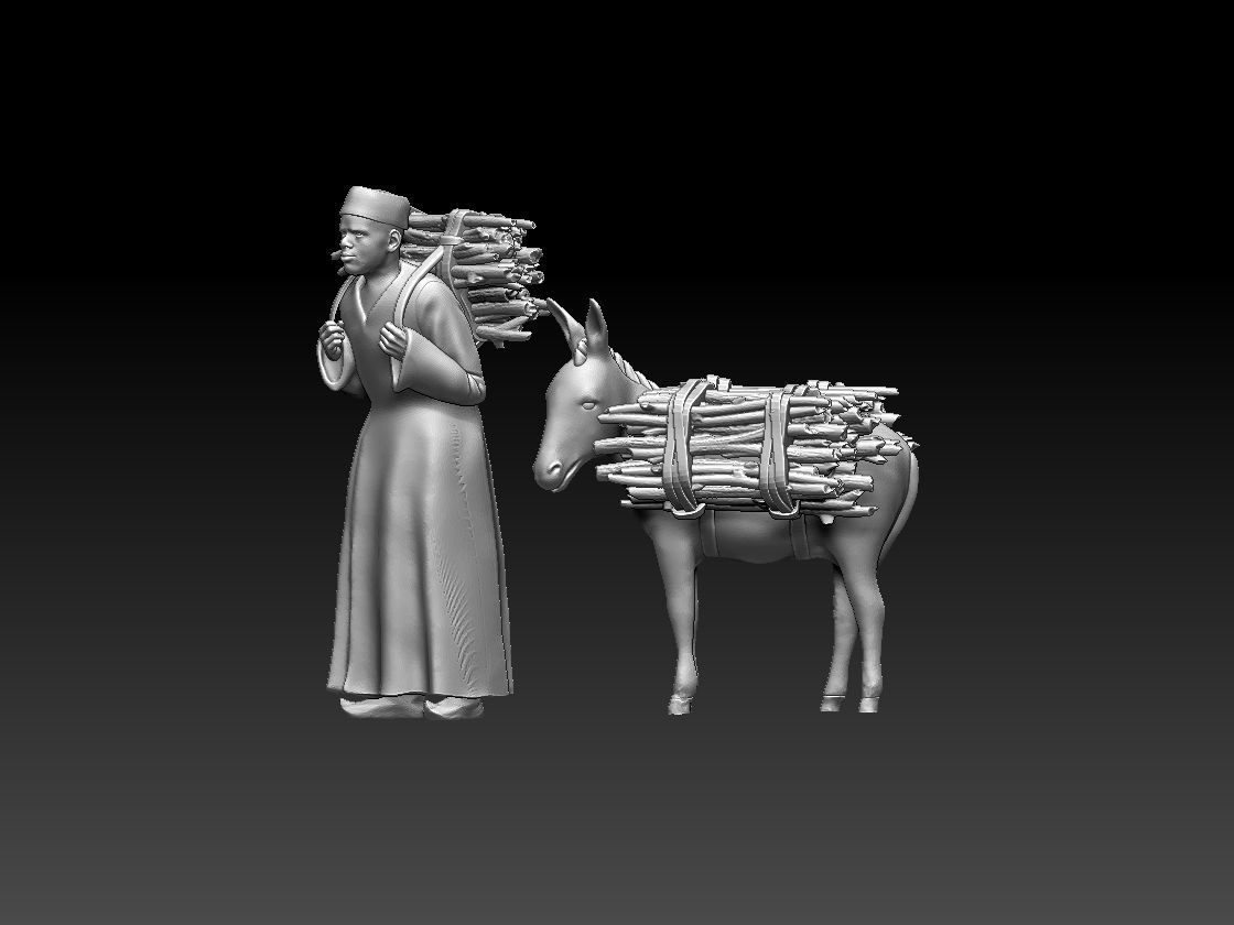 ARAB PEOPLE 3D print model_22