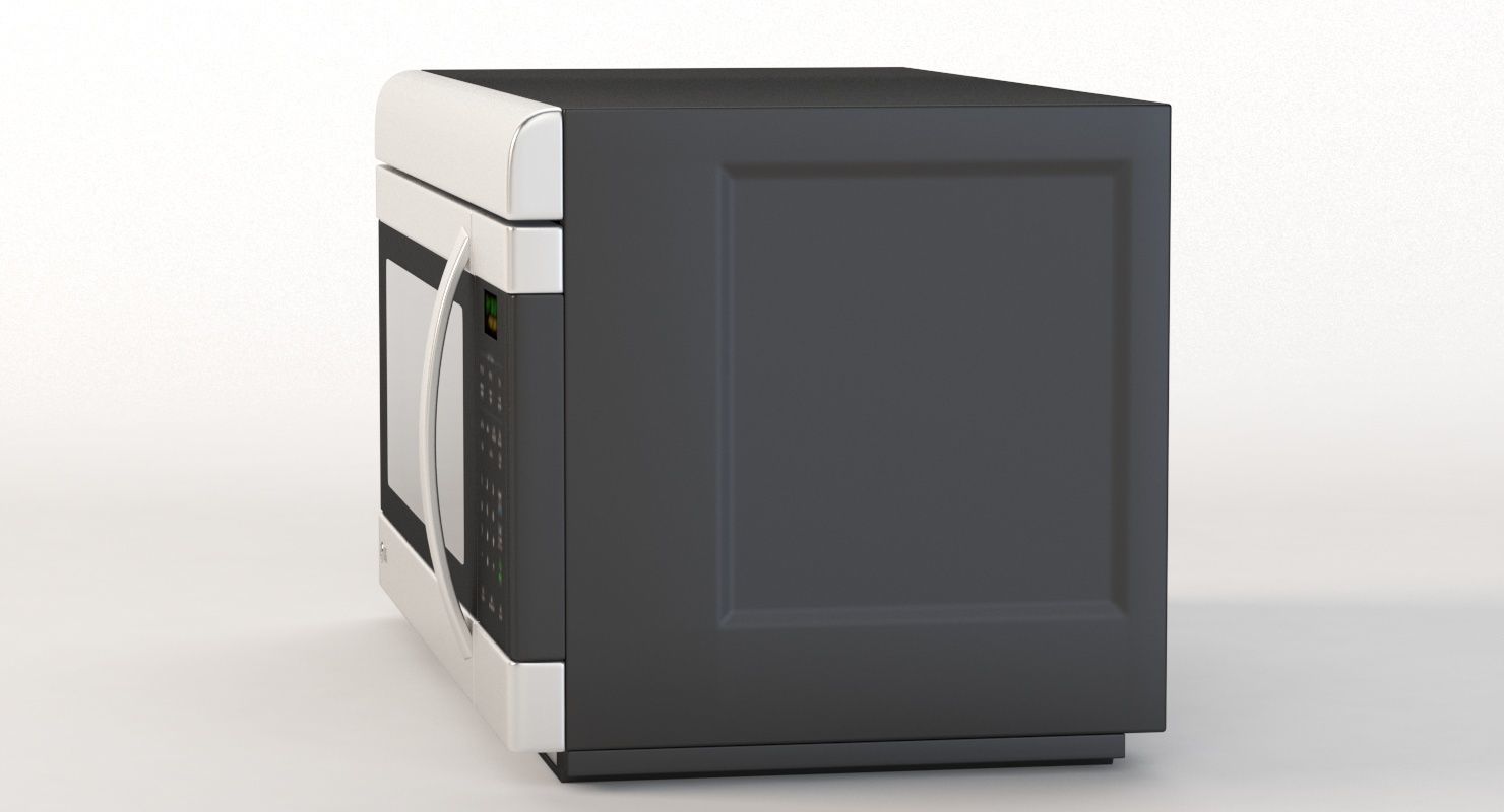LG Non Sensor Over The Range Microwave Oven 3D model_6