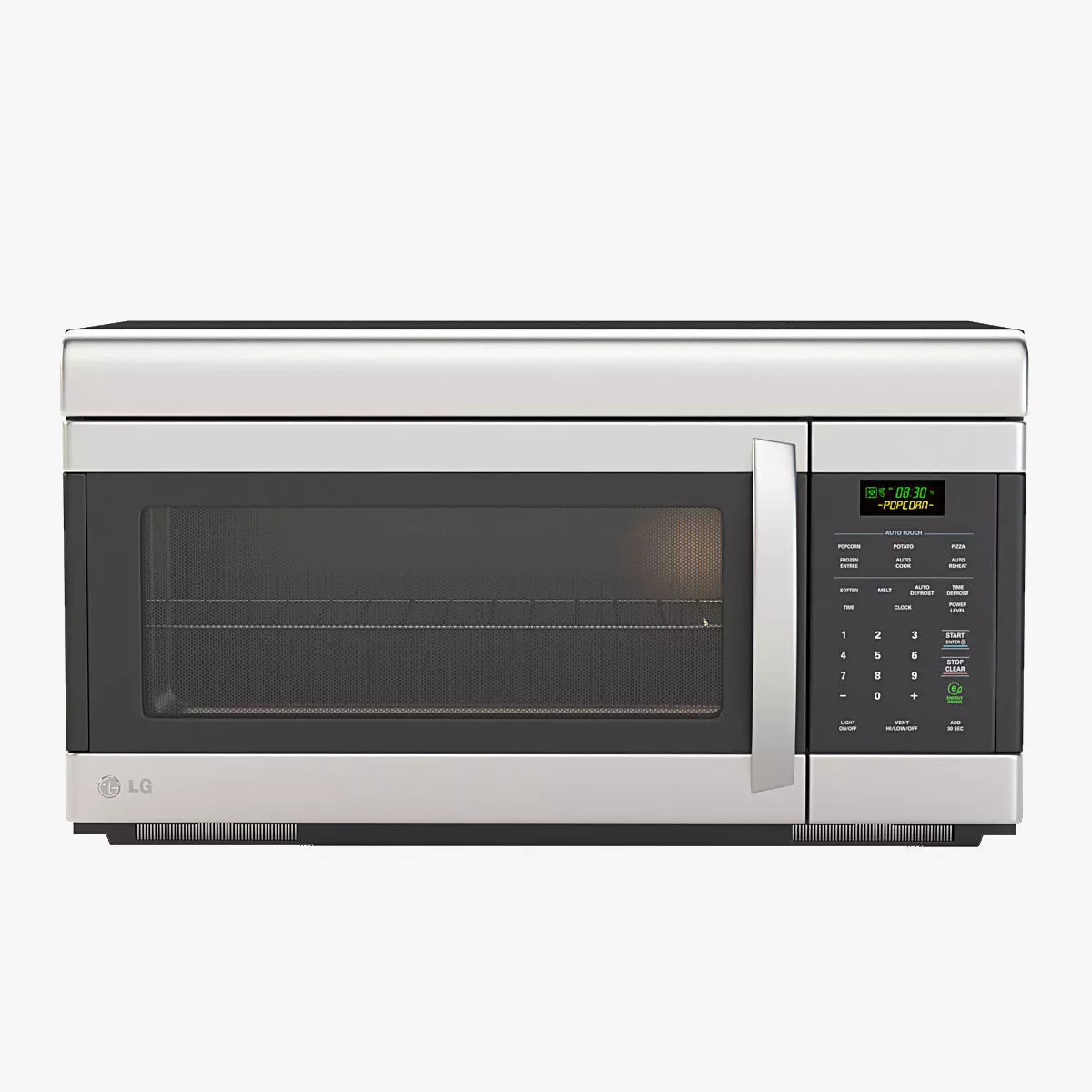 LG Non Sensor Over The Range Microwave Oven 3D model_0