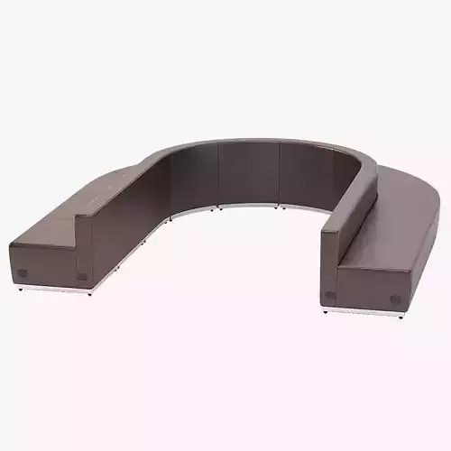 Krysten Sectional U Shape Convex Sofa