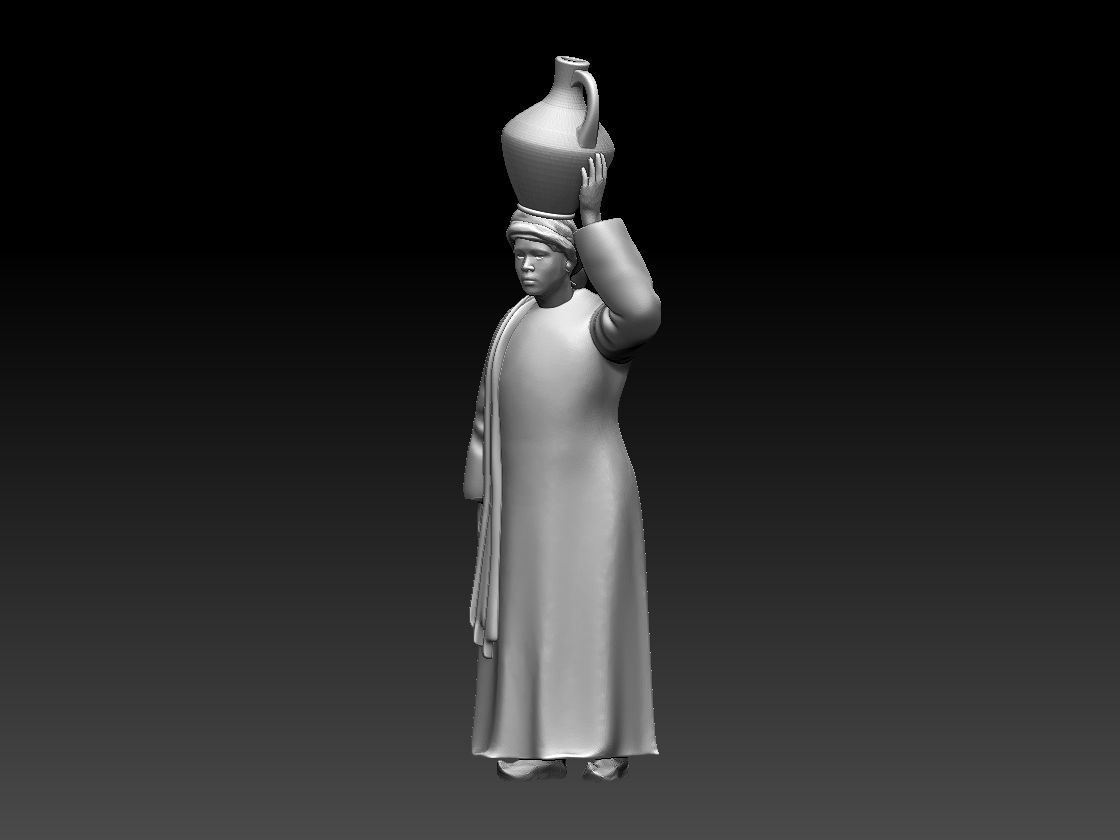 ARAB PEOPLE 3D print model_23