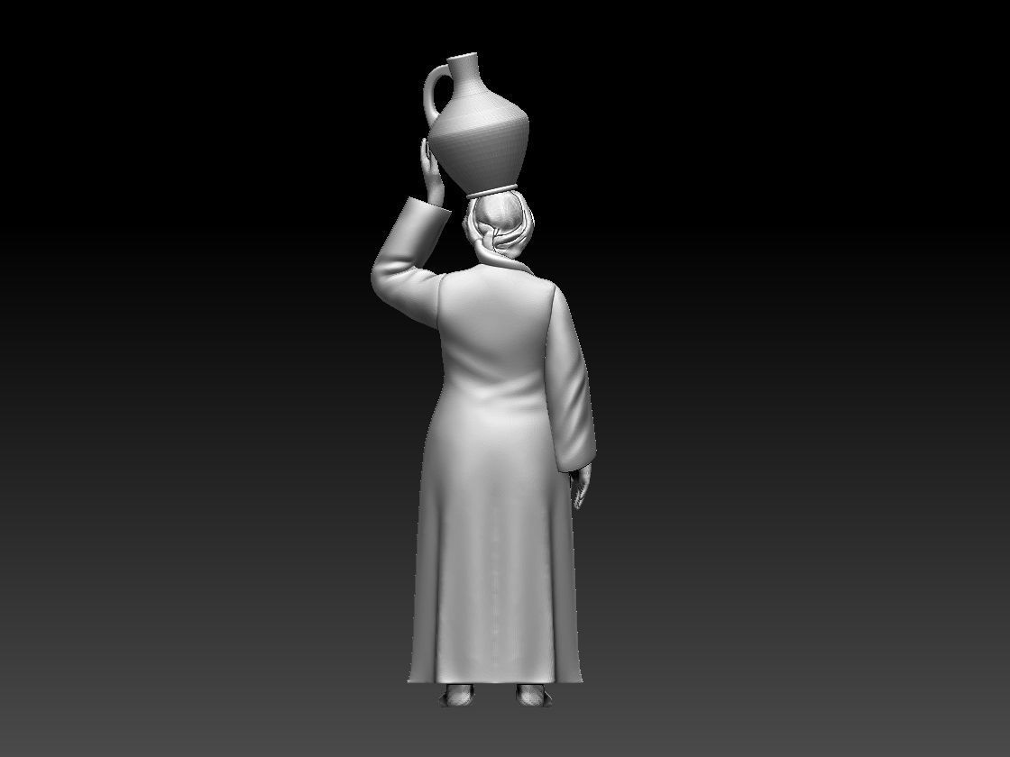 ARAB PEOPLE 3D print model_21