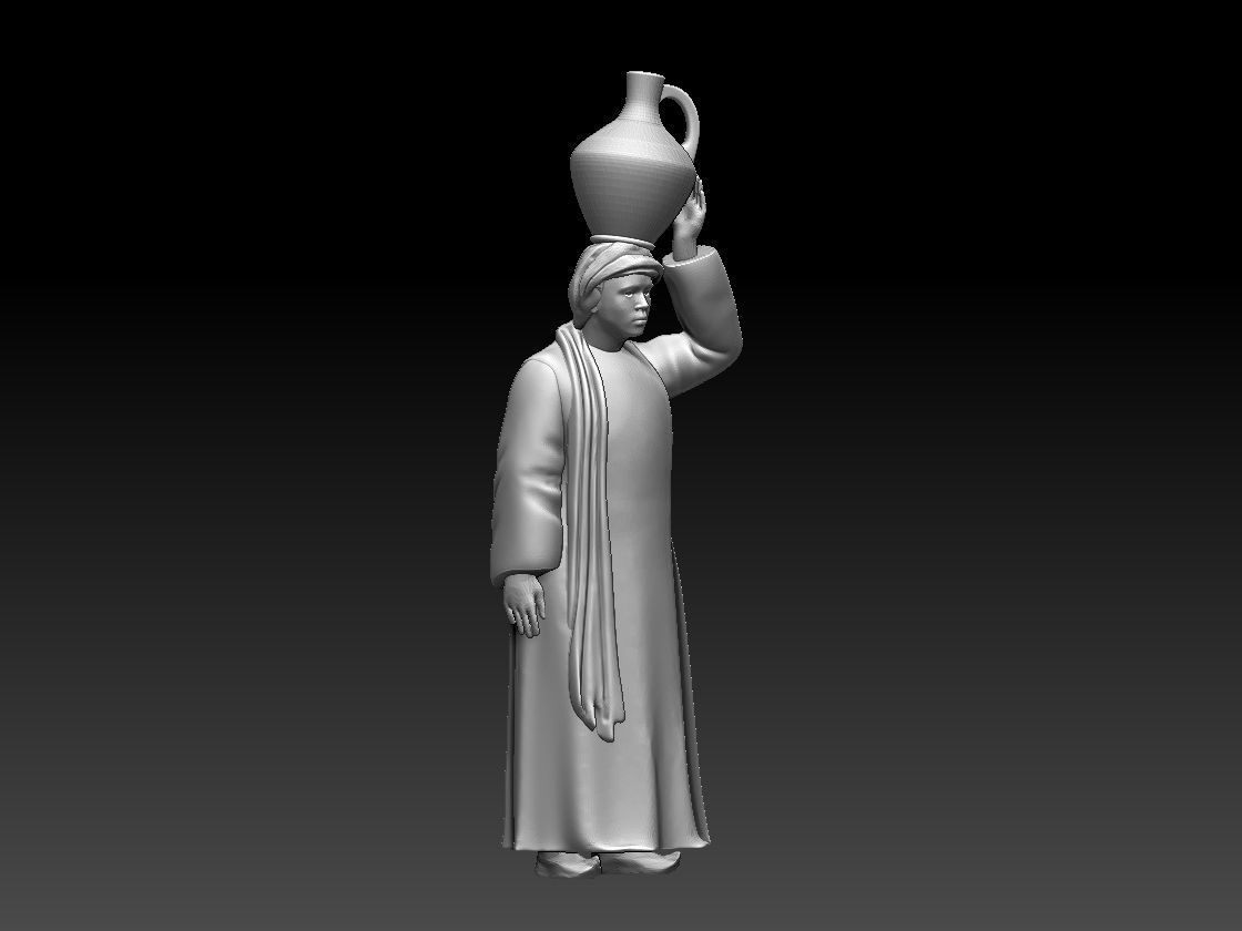 ARAB PEOPLE 3D print model_4