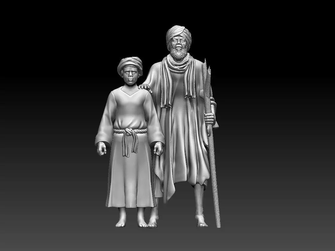 ARAB PEOPLE 3D print model