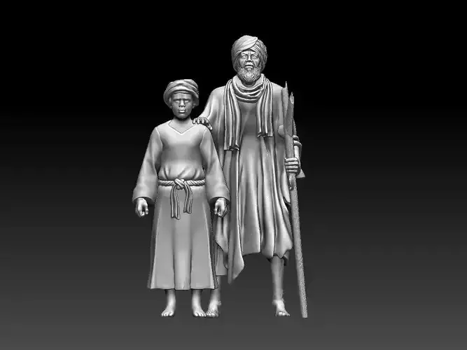 ARAB PEOPLE 3D print model