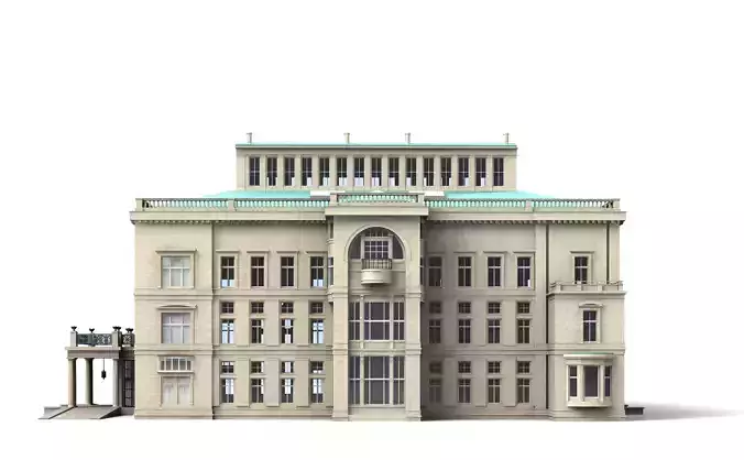 Villa Huegel Essen 3D model