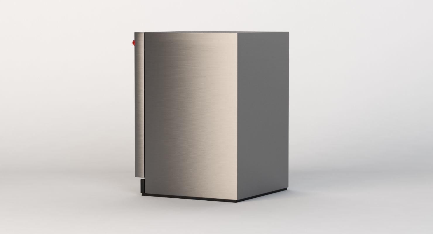 Kitchenaid Built In Dishwasher With Window Kdtm384ess 3D model_4