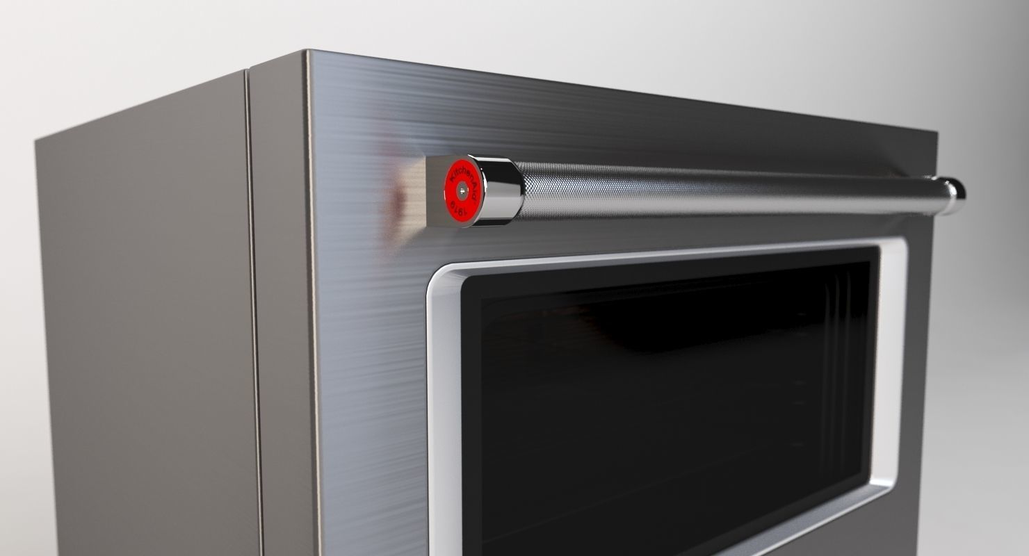 Kitchenaid Built In Dishwasher With Window Kdtm384ess 3D model_7