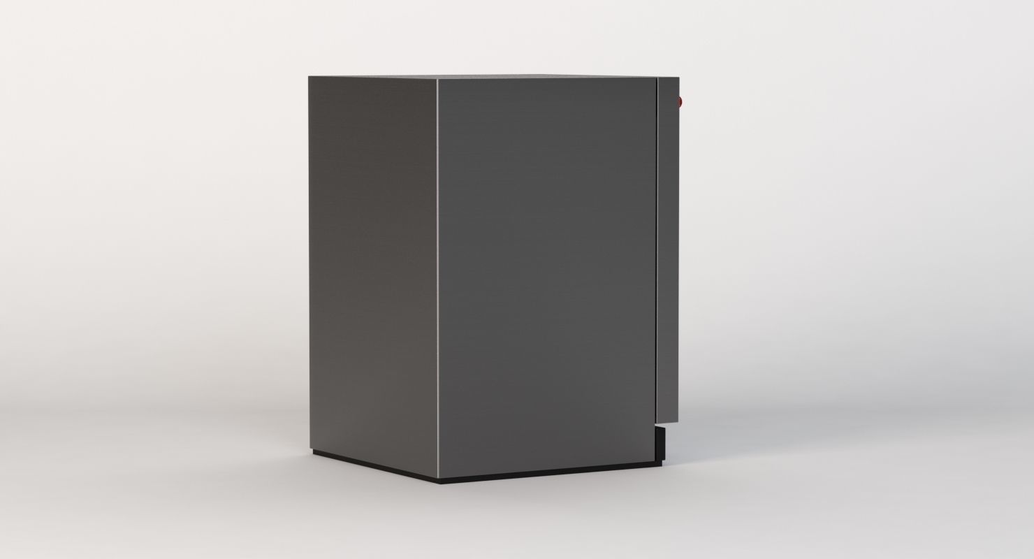 Kitchenaid Built In Dishwasher With Window Kdtm384ess 3D model_2