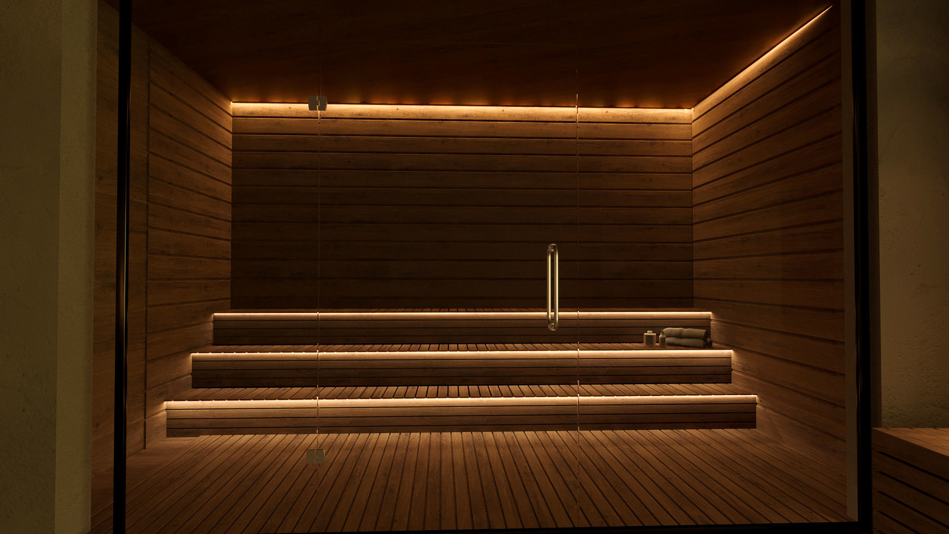 swimming pool and spa  3D model_4