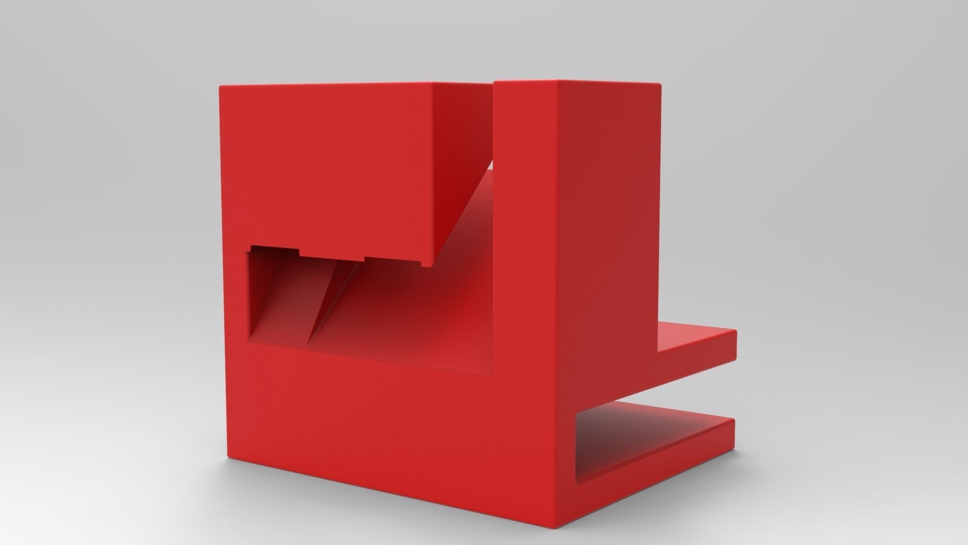 Hold cube 3D model_5