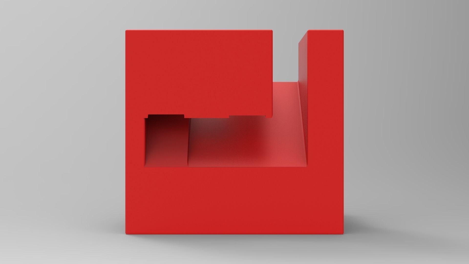 Hold cube 3D model_4