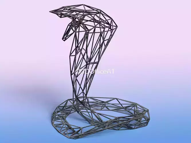 COBRA - WIRE ART - SNAKE 3D print model