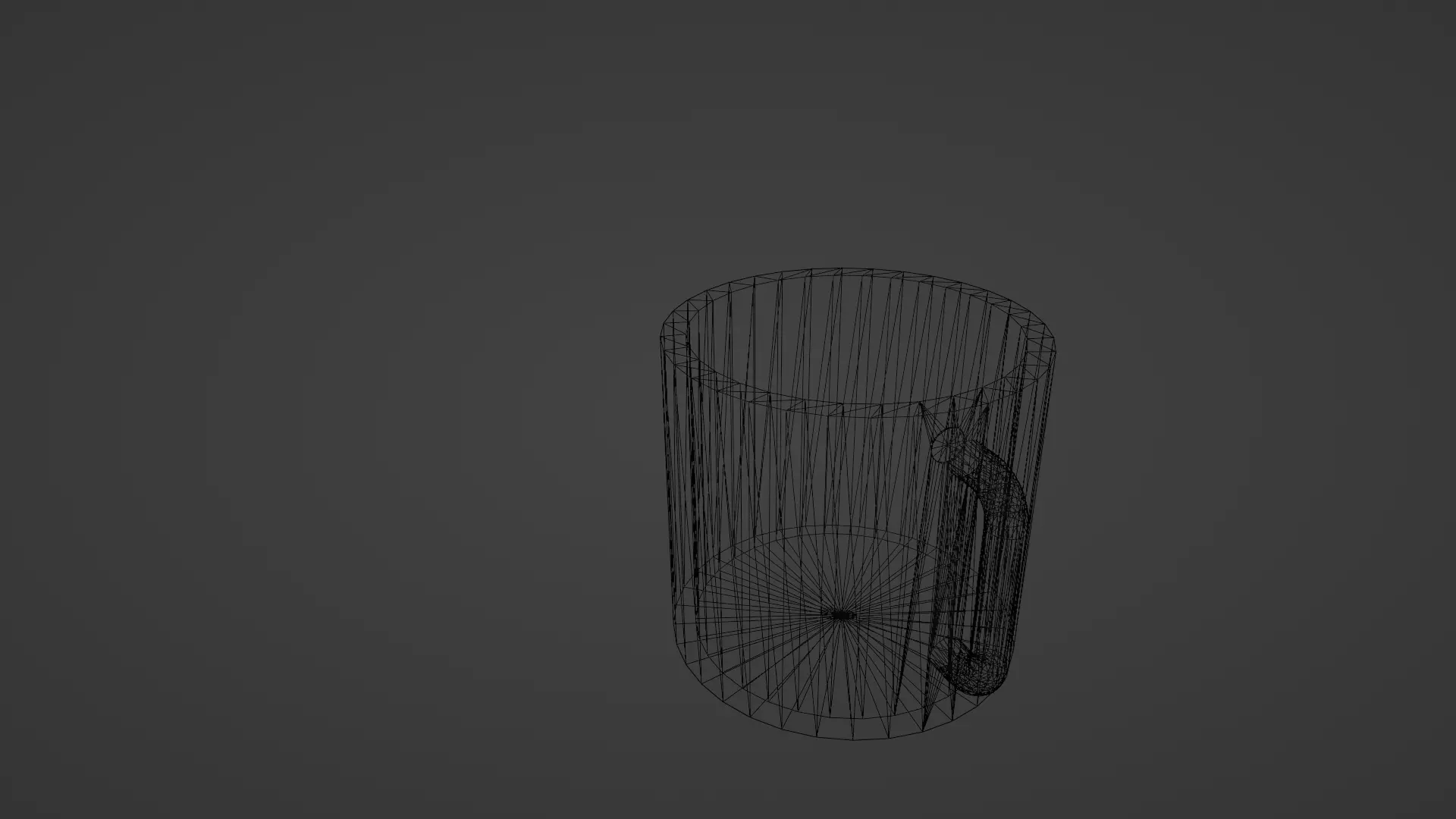 simple cup 3D model_0