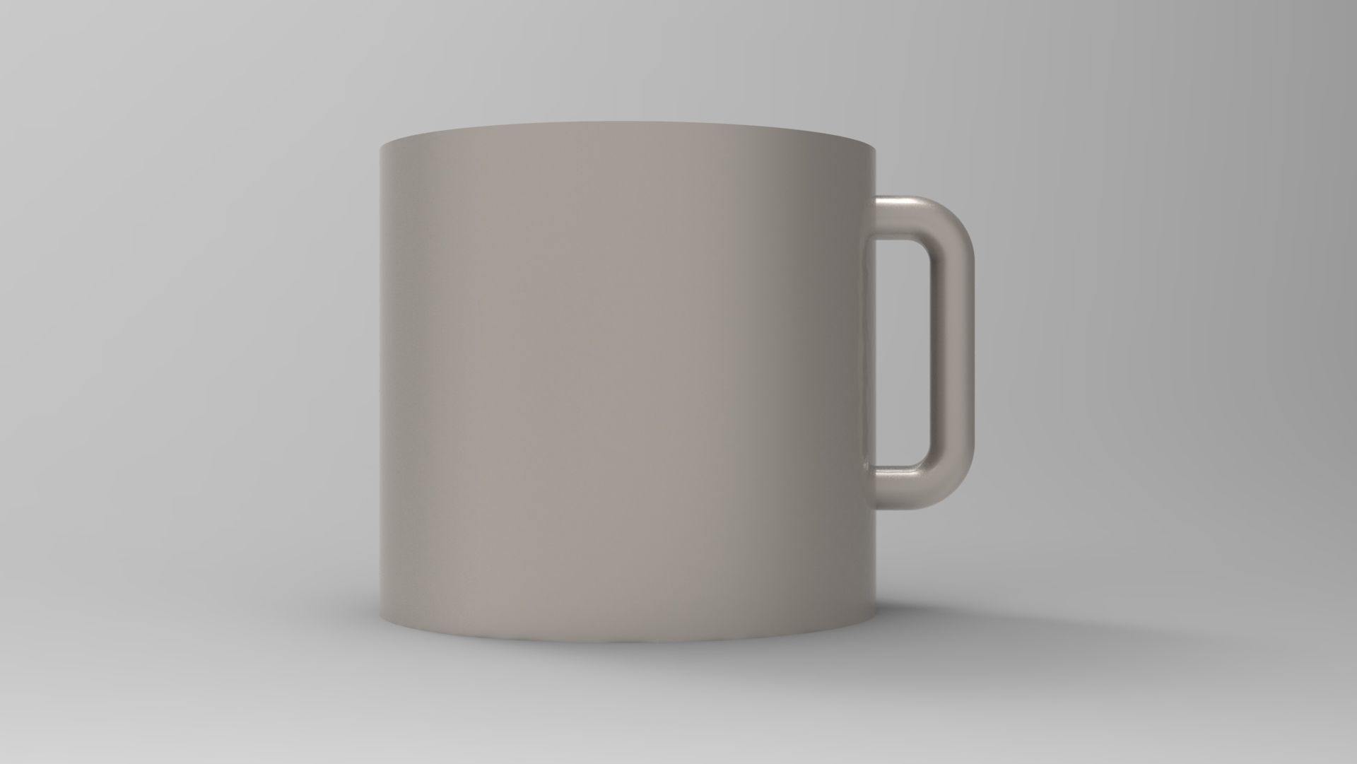 simple cup 3D model_7