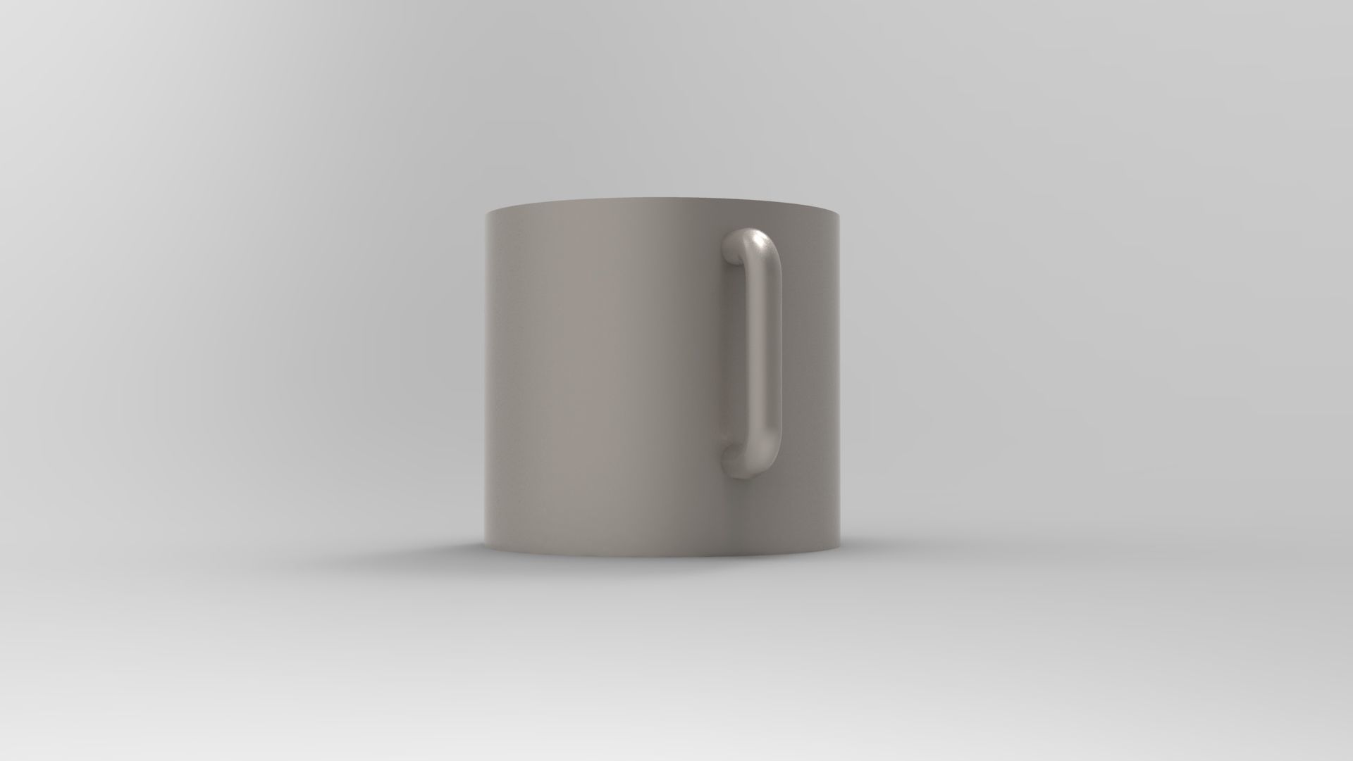simple cup 3D model_6