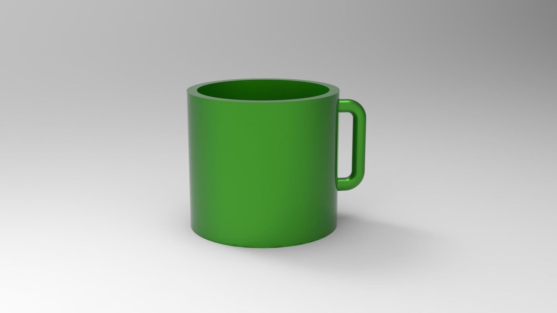 simple cup 3D model_5