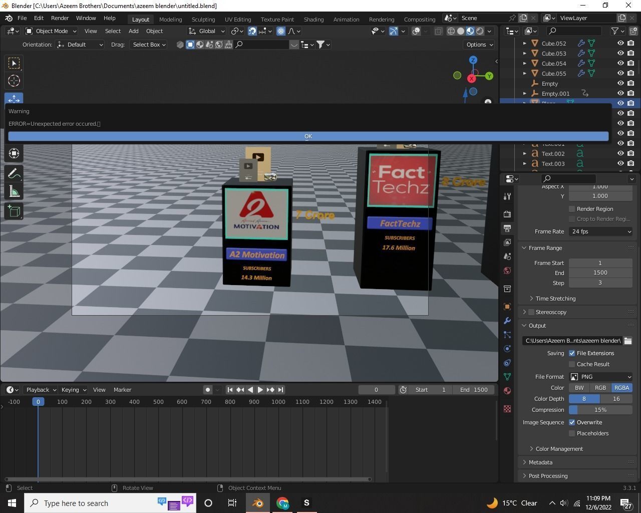 3d Comparison Video Template Animated 2023 Low-poly 3D model_9