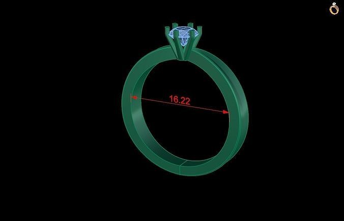 Rings 40 3D print model