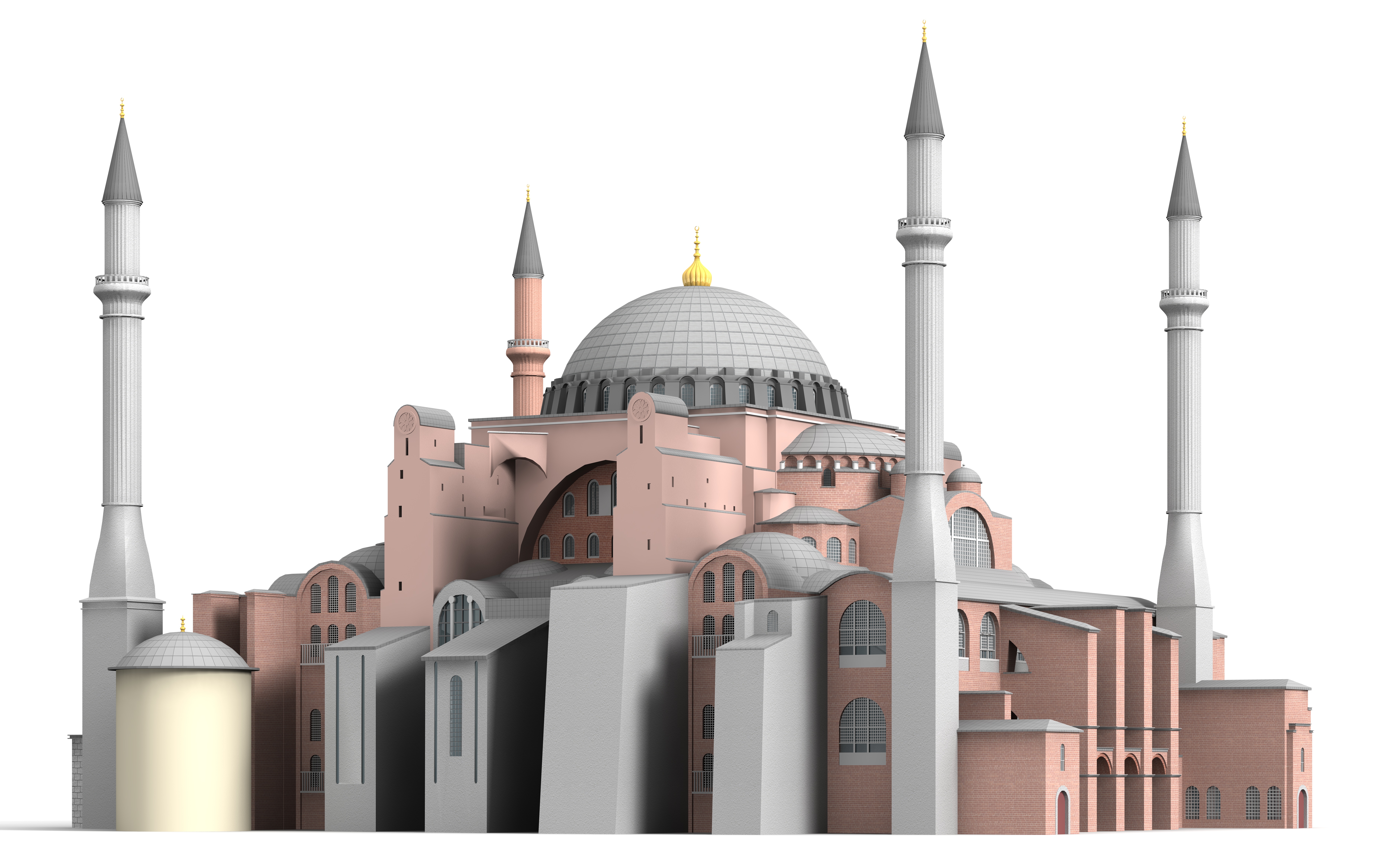 Hagia Sophia 3D model_3