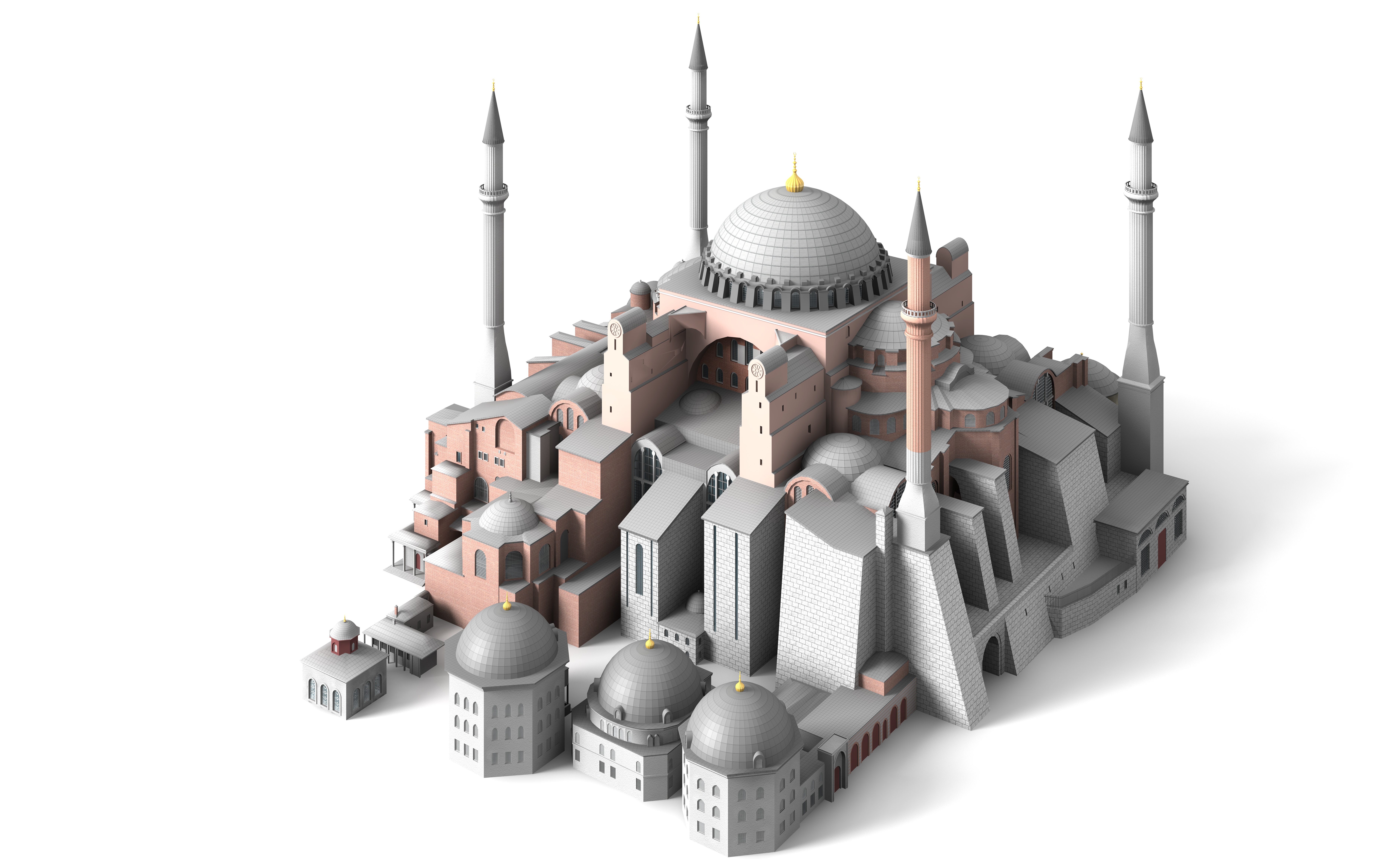 Hagia Sophia 3D model_7