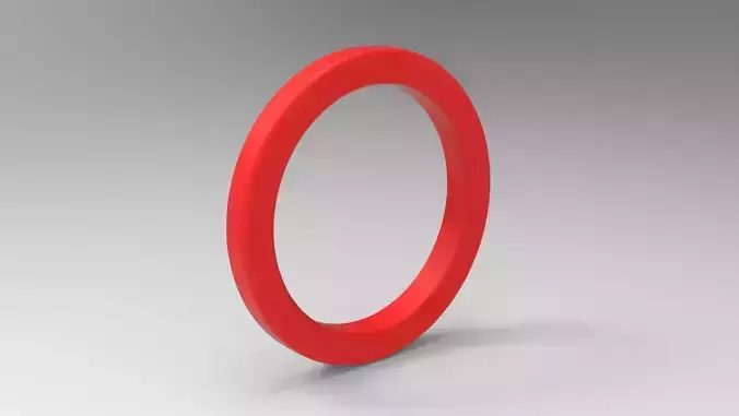 wedding ring 3D model