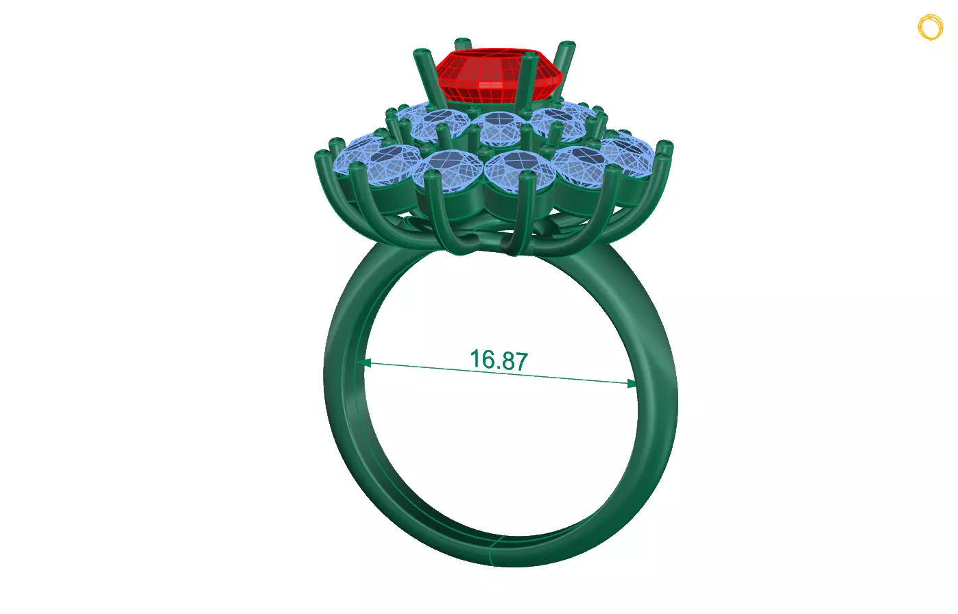 Rings 47 3D print model_0
