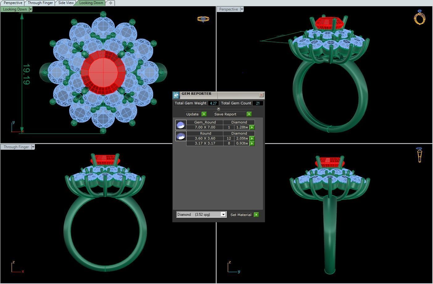 Rings 47 3D print model_1