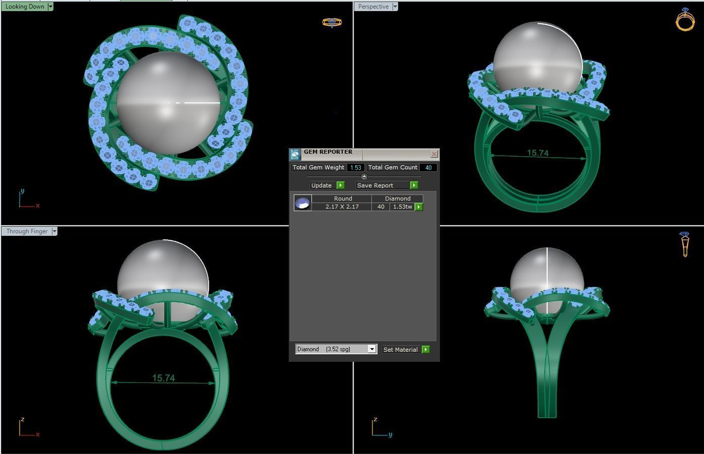 Ring 48 3D print model_1
