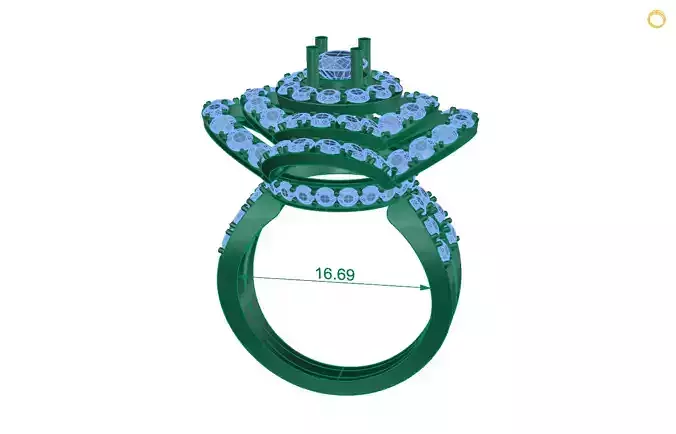 Rings 49 3D print model