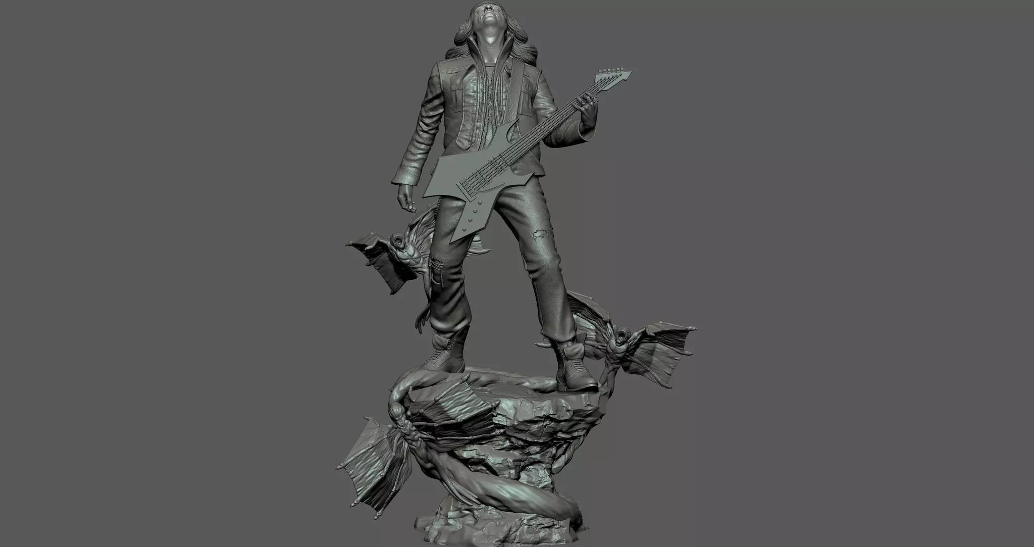 Eddie Munson Stranger Things 3D print model_0