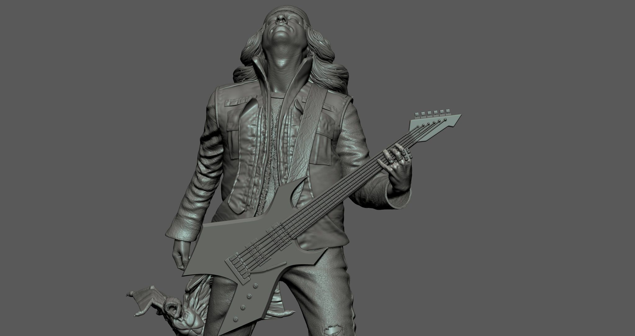 Eddie Munson Stranger Things 3D print model_3