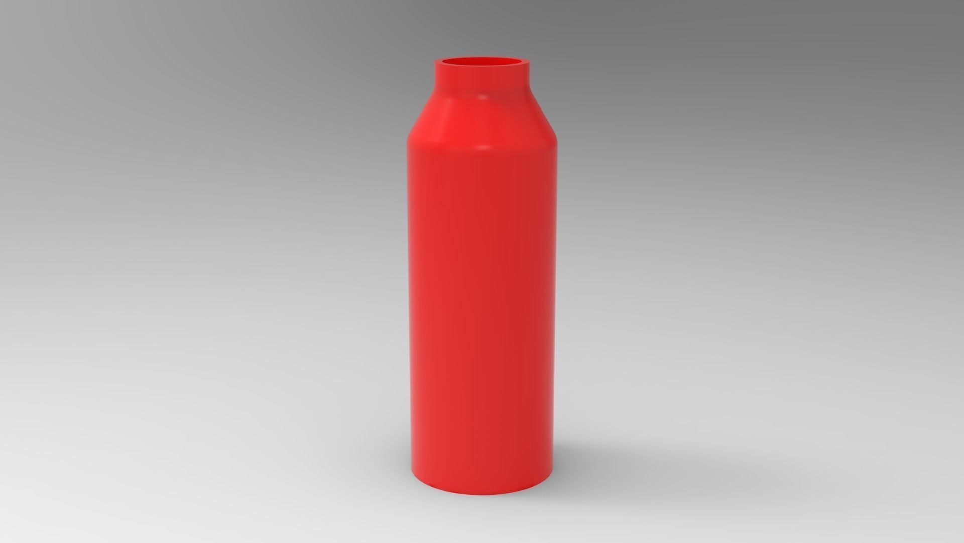 Water bottle 3D model_4