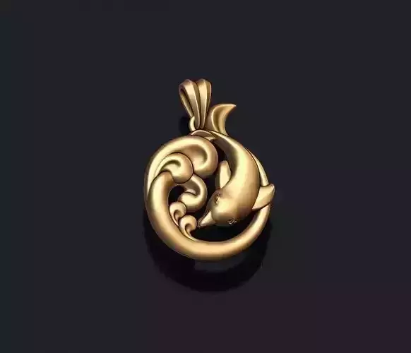 Dolphin pendant