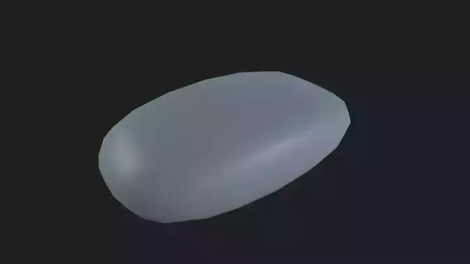 Soap 3D Model pill Low-poly 3D model