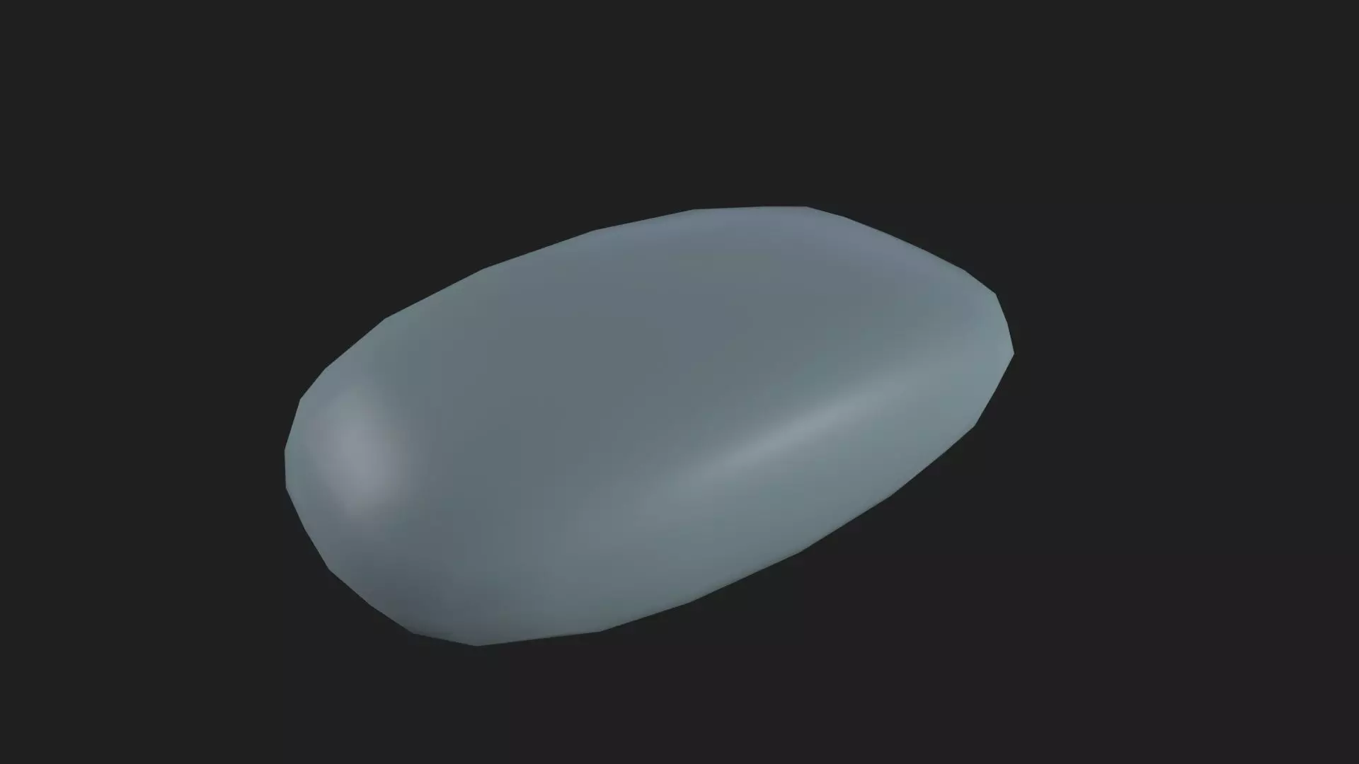 Soap 3D Model pill Low-poly 3D model_0