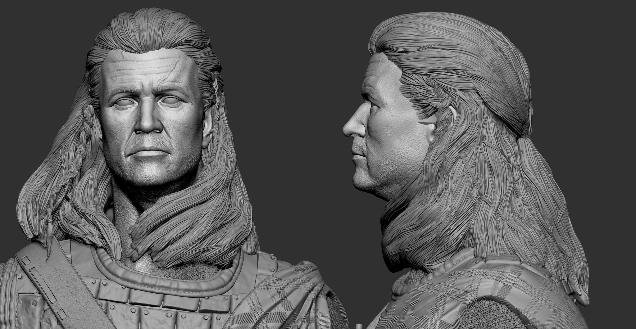William Wallace Braveheart 3D print model_2