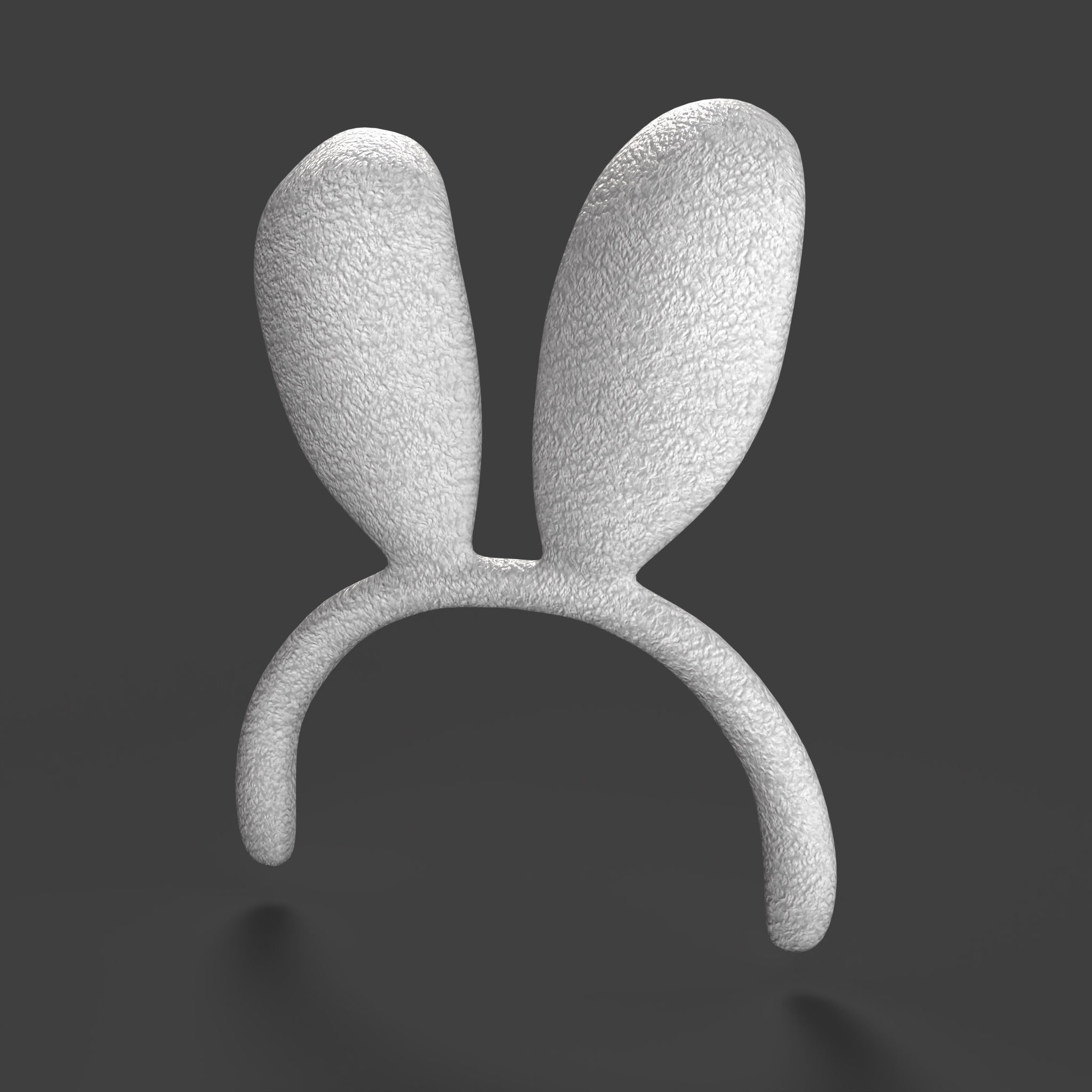 Bunny Headband 3D model_1