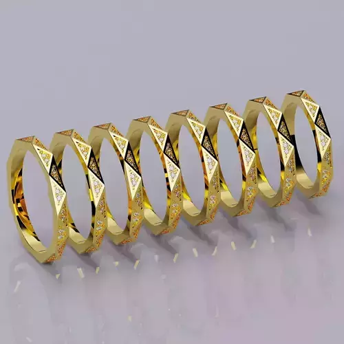 Wedding rings Laurence Signature collection All Sizes version2