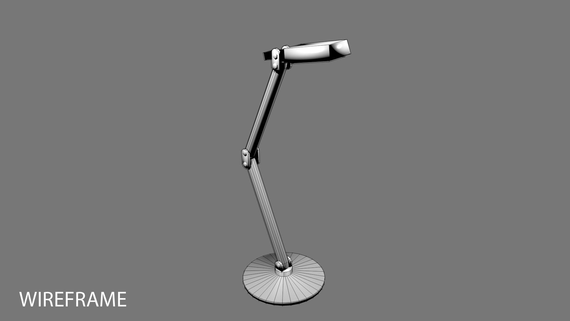 Struct Arm Light Balanced-arm Lamp 5 3D model | CGTrader