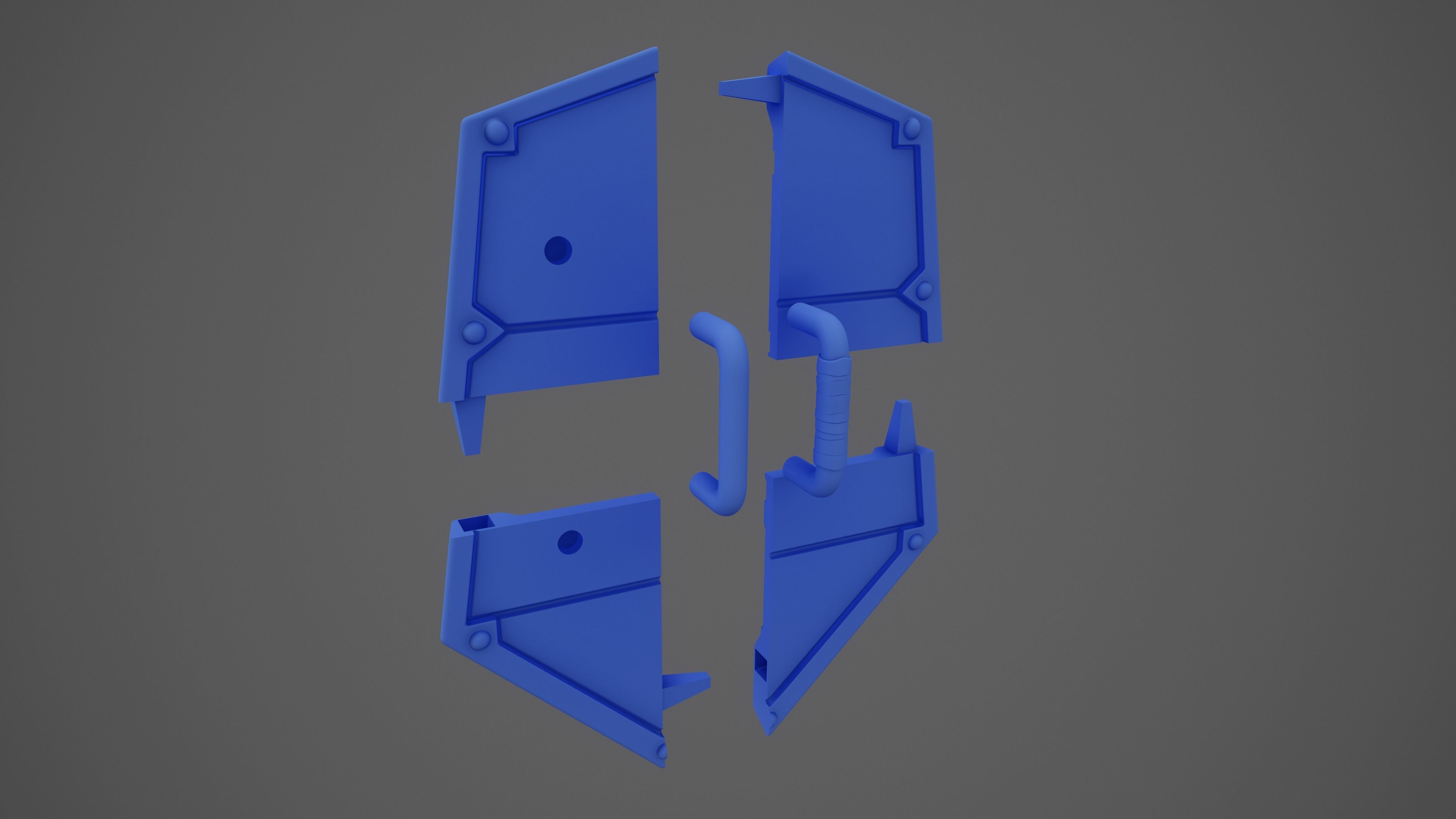 LEGEND OF ZELDA OOT MIRROR SHIELD 3D print model_5