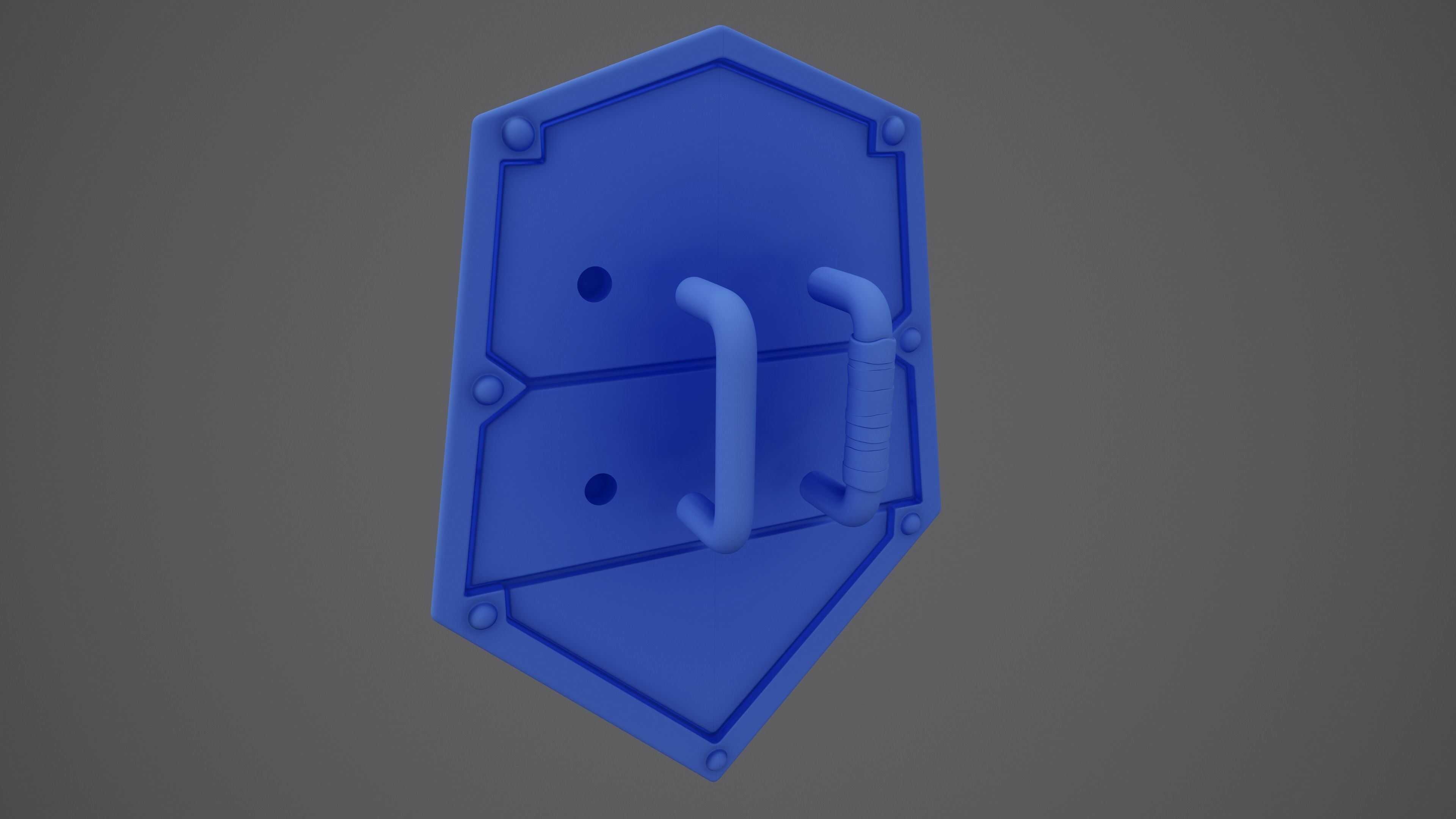 LEGEND OF ZELDA OOT MIRROR SHIELD 3D print model_4