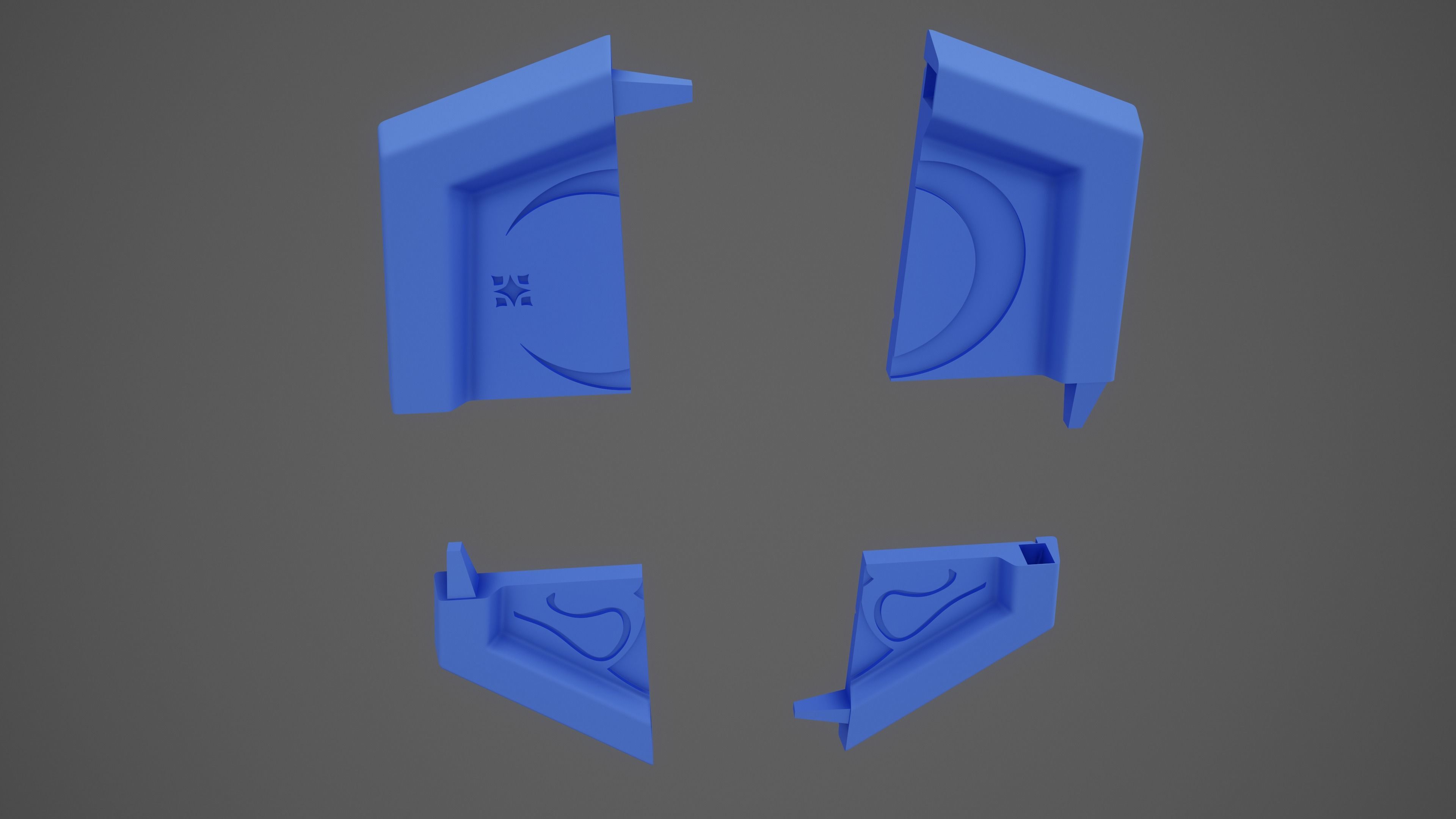 LEGEND OF ZELDA OOT MIRROR SHIELD 3D print model_3