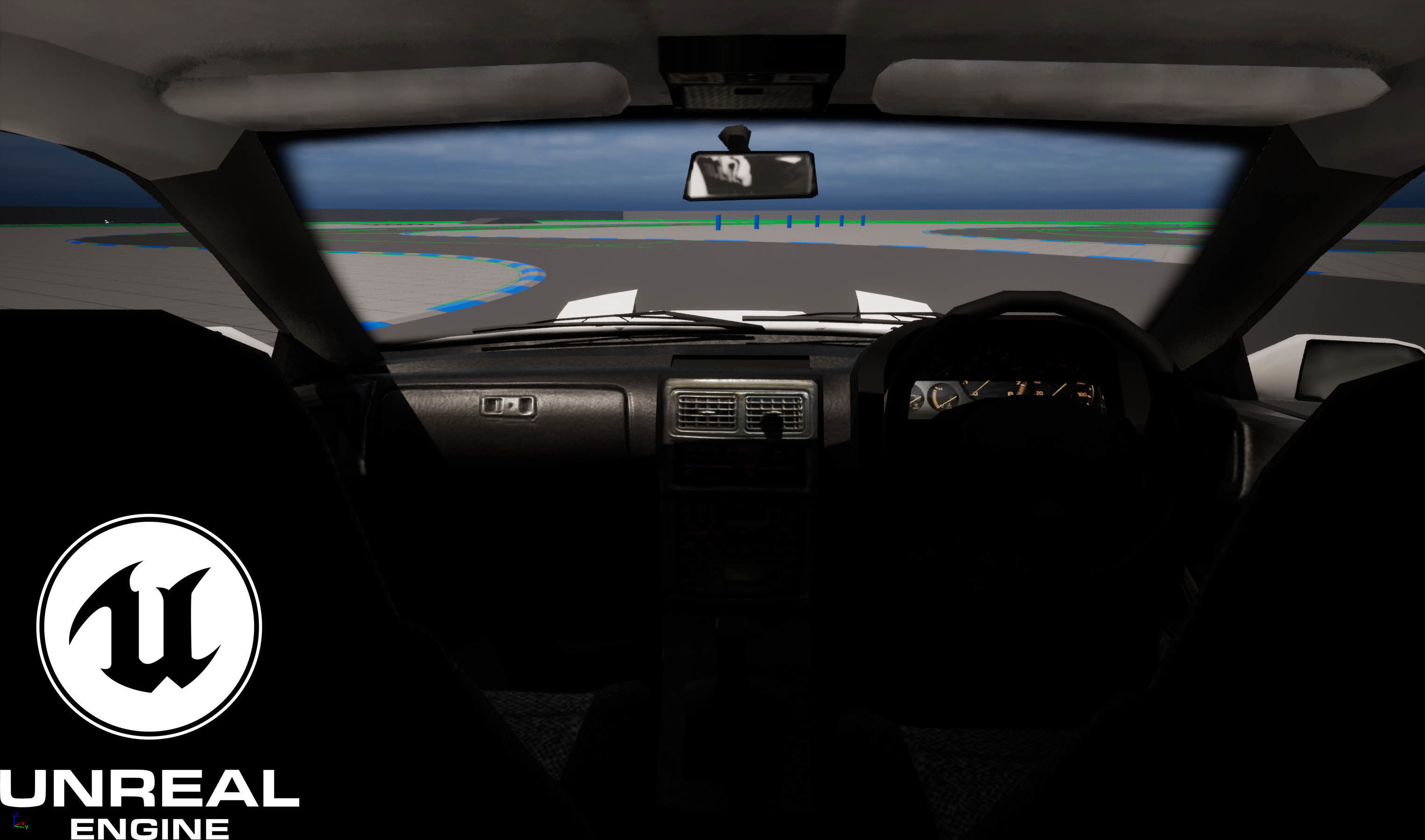 Mazda RX7 FC Ryosuke Style Low-poly 3D model_26