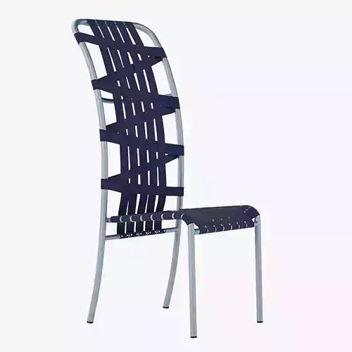 Gervasoni Inout 855 High Back Aluminium Chair
