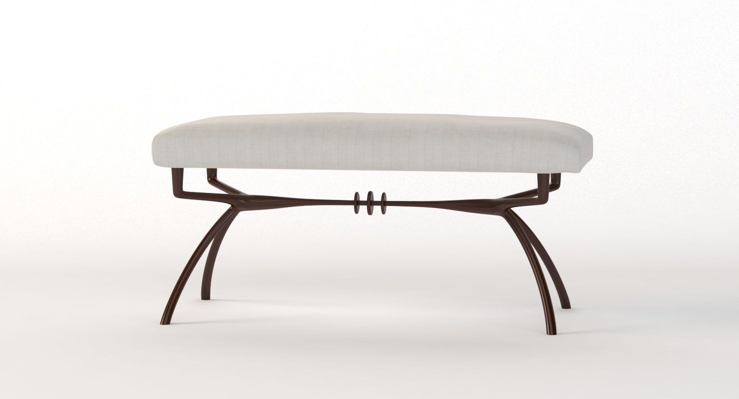 Atlante Bench by Alexandre Loge 3D model_1