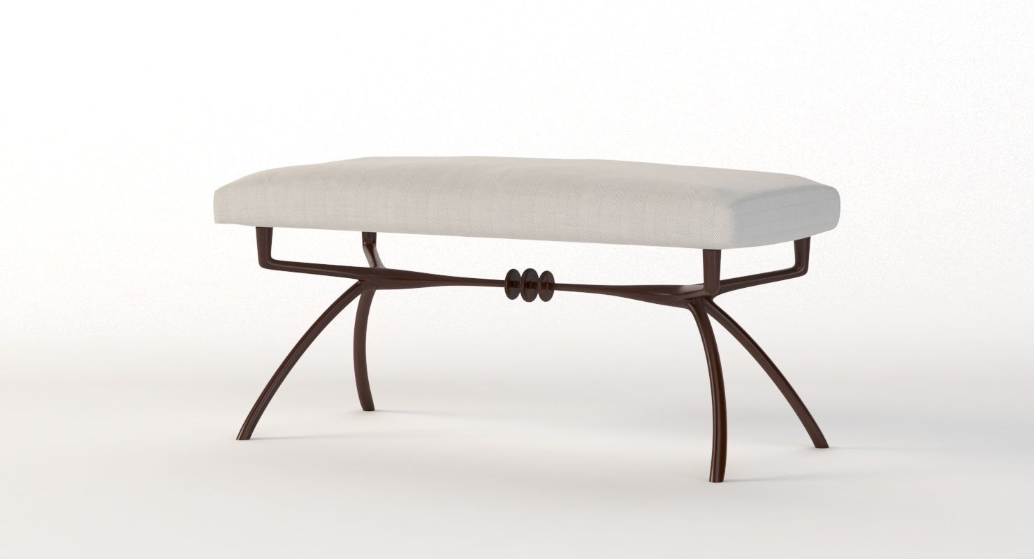 Atlante Bench by Alexandre Loge 3D model_4